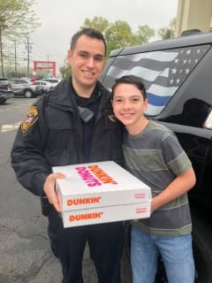 'Donut Boy,' Kid On A Mission To Thank Police, Visits Fairfield P.D.