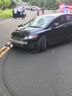 Utility Pole Snapped In Single-Vehicle Montebello Crash