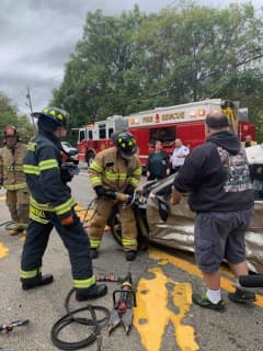 Motorist Extricated After Route 17 Crash In Rockland