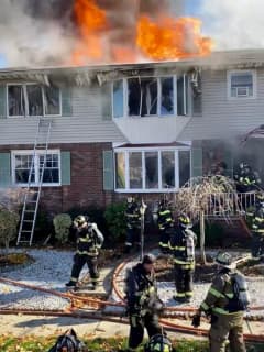 PHOTOS: Fire Destroys Ridgefield Multi-Family Home