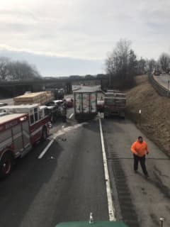 All Lanes Open Following Four-Vehicle Crash On I-287 In Westchester
