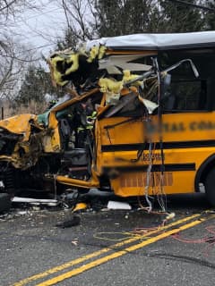 Update: School Buses Crash, Sending 10 To Hospital, Some With Severe Injuries, In Greenwich
