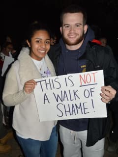 Students At Danbury's WestConn March On Campus To Stop Sexual Violence