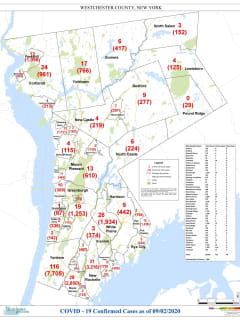 COVID-19: Westchester Sees Slight Uptick In Cases; Breakdown By Municipality