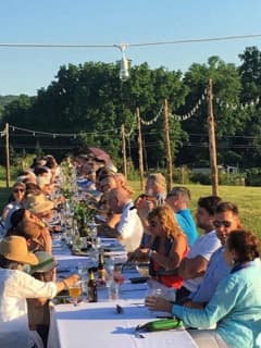 Fishkill Farms Reverses Farm-To-Table Trend With Al Fresco Dinner