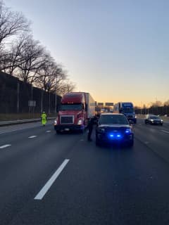 Stolen Tractor-Trailer Ties Up Traffic Along Stretch Of I-495 In Fairfax County, Police Say