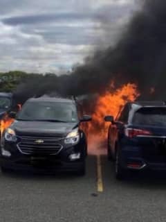 Hot Coals Caused Fire That Scorched 7 Cars During NY Jets Game