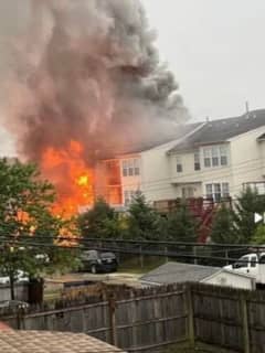 Two-Alarm Townhome Fire Leaves Several Displaced, Firefighters Injured In Middle River
