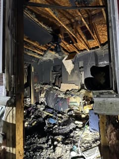Firefighter Falls Through Floor, Resident Burned In Edgewood Mobile Home Blaze (UPDATED)
