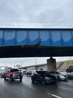 AC Rail Line Service Suspended In Cherry Hill After Truck Hits Bridge In Philly