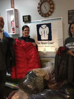 Norwalk Radiology Helps Warm Shelter Residents With Coat Drive