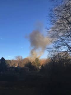 Firefighters From Multiple Municipalities Battle Blaze In South Salem