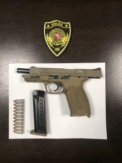 Man From Region Nabbed With Gun, 16-Round Magazine, Police Say
