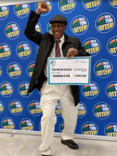 NY Man Shares Big Plans After Winning $2 Million Lottery Prize