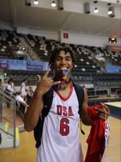 Yorktown High School Basketball Player Wins Gold Medal At Maccabiah Games