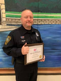 Norwalk PD Officer Named Northeast Traffic Safety Hero Of Year