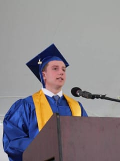 Pelham High Senior Reads Speech Written For Graduation