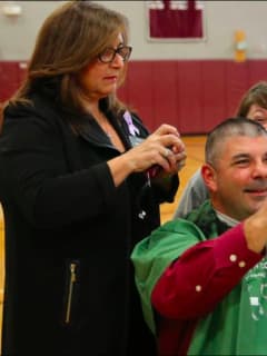 Bethel High Principal Gets Buzzed As Students Raise Funds To Fight Cancer