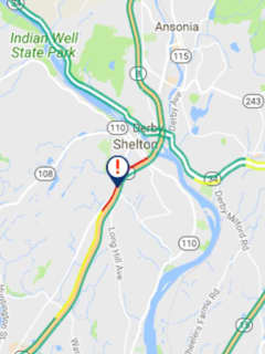 Rollover Crash Causes Delays On Route 8 In Shelton