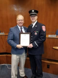 Moving Up: Danbury Fire Department Veteran Promoted To Captain