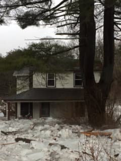 Six Saved After Orange County House Is Caught In Ice Jam