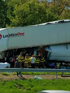 Details Emerge In Double Tractor-Trailer I-87 Crash With Serious Injury