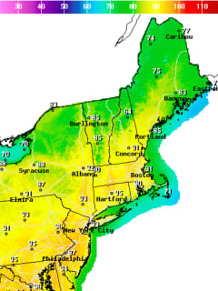 Hazy, Hot, Humid: Record High Temps Expected For Father's Day, Monday