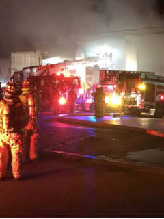 Fire Breaks Out At Recycling Center In Stamford