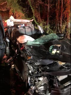 Three Teens Hospitalized After Car Overturns In Northern Westchester Crash