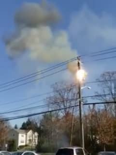 Transformer Fire Breaks Out On Route 306