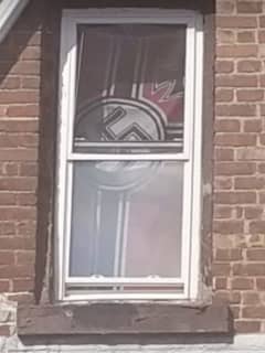 Nazi Flag Back On Display In Area Apartment Window After Earlier Removal Following Complaints