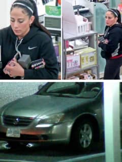 Know Her Or This Car? Woman Accused Of Stealing Jewelry, Makeup From Long Island Kohl’s