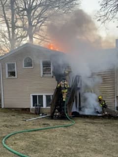 Fire Damages House Under Renovation In Stamford