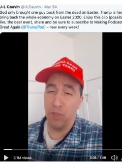 'Back By Easter': Assistant DA Turned NJ Comedian Goes Viral For Trump Impersonation