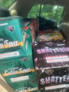 Man Nabbed With Illegal Fireworks After I-84 Stop, State Police Say