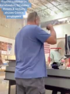 VIDEO: 'I'll Knock You Out,' Angry NJ Costco Customer Growls Before Terroristic Threat Arrest