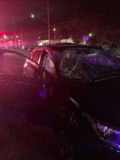 One Hospitalized In Rockland Crash After Driver Ignores Stop Light, Police Say