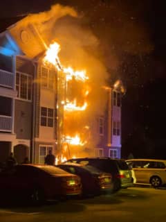 Fire Races Through Delran Apartment Complex