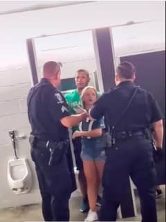 TikTok Video Shows Arrest Of Philly Fans For Alleged Bathroom Sex During Panthers Game
