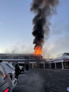 Three-Alarm Blaze Breaks Out At East Lyme Shopping Plaza