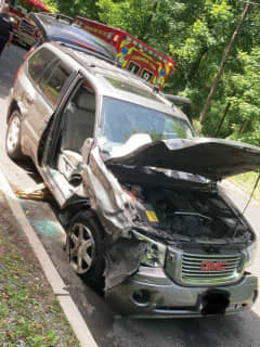 Trapped Victim Rescued Following Hunterdon County Crash (PHOTOS)