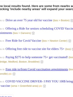 COVID-19: Drivers Willing To Pay Seniors $275, $100 To Cut Vaccine Line Via 'Companion' Clause