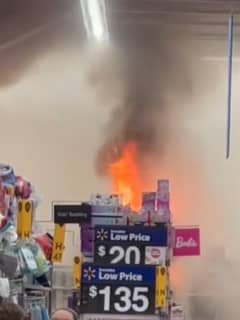 TikToker Captures Toy Aisle Fire At PA Walmart