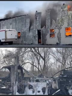 Central PA Business Burns Down