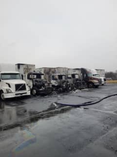 Tractor-Trailers Torched During Two-Alarm Blaze Outside Maryland Business: Fire Marshal