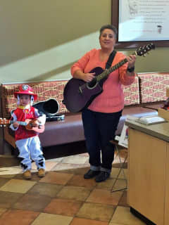 Chick-Fil-A In Brookfield Welcomes Ms. Janine As She Sings And Signs
