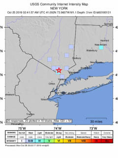 New Earthquake Reported In Hudson Valley