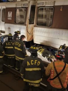 First Responders Rescue Person Struck By Metro Train In Arlington