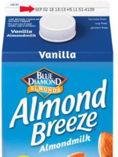 Hood Recalls Vanilla Almond Breeze Milk