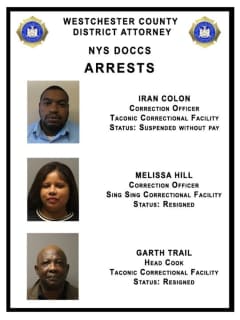 Three Corrections Officers Arrested In Westchester, One For Rape